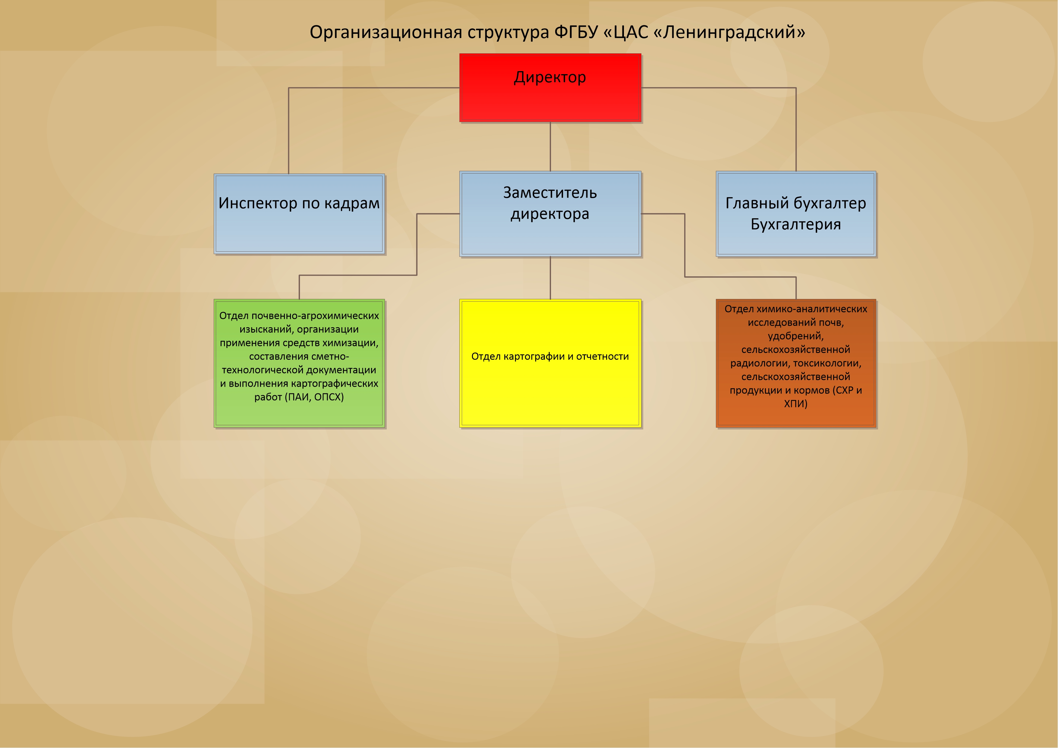 Структура — Федеральное государственное бюджетное учреждение «Центр  агрохимической службы «Ленинградский»